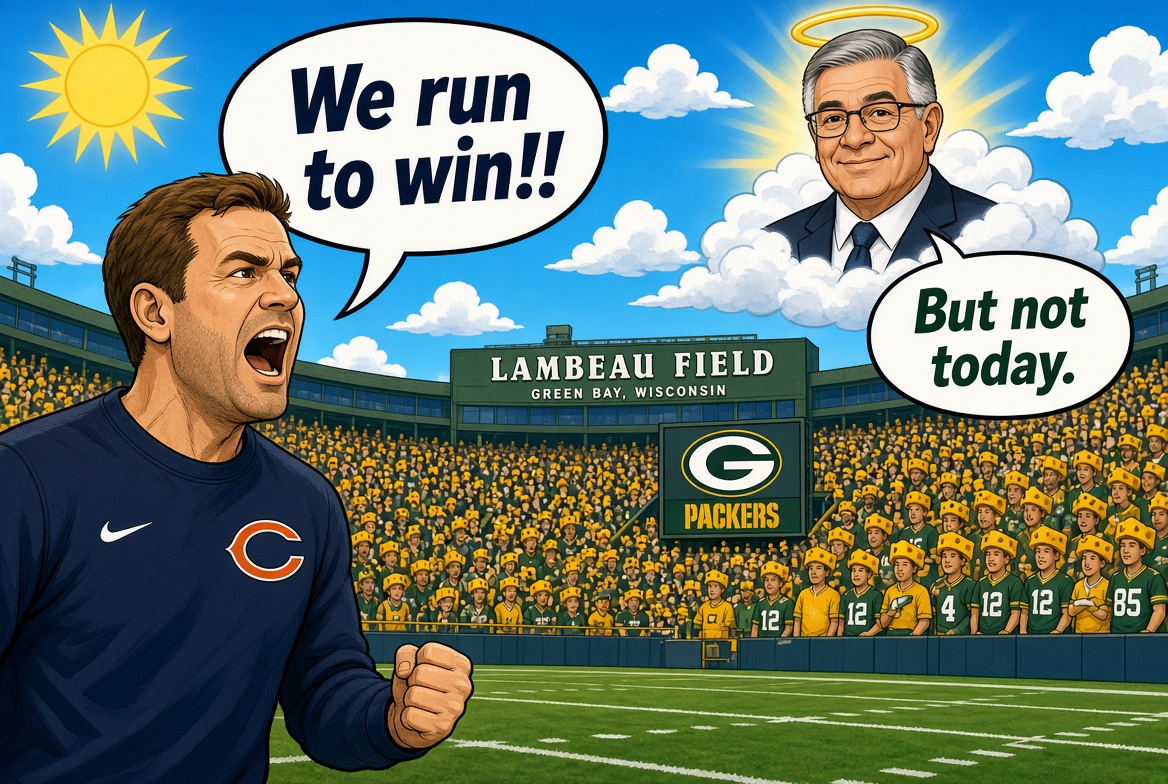 Vince Lombardi has some advice for Bears HC Ben Johnson