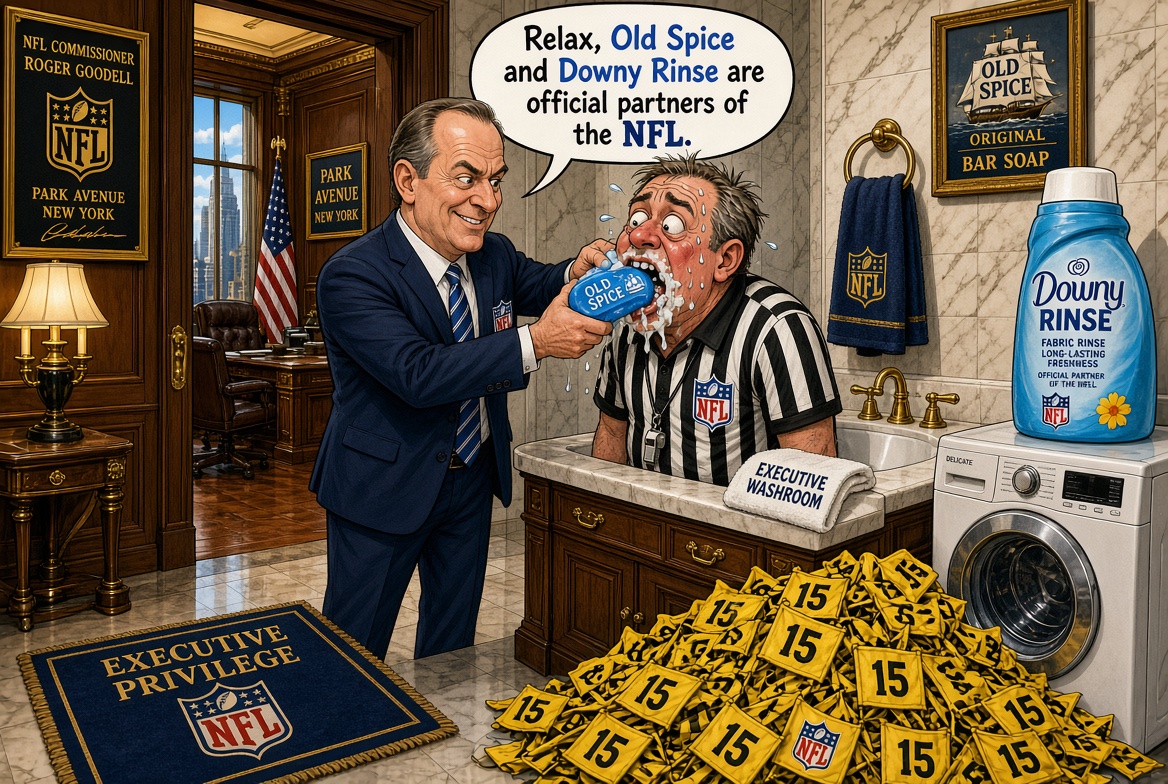 NFL Commissioner Roger Goodell needs to clean up officiating